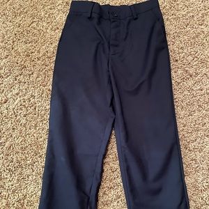 Kids navy dress pants